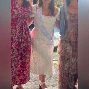 Miami White Lace Dress